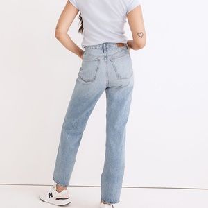 Madewell Perfect Vintage Straight Jean in Seyland Wash